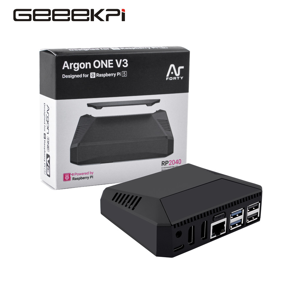 Argon One V3 M.2 Nvme Case - Argon ONE V3 casing aluminium untuk