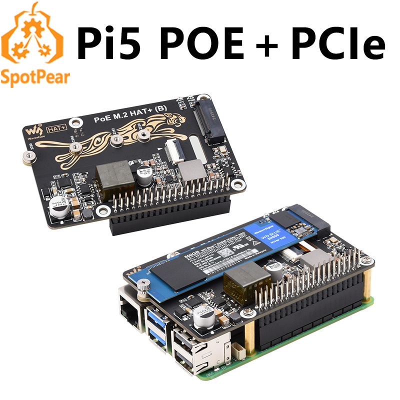 Argon One V3 M.2 Nvme Case - Raspberry Pi 5 PoE Power dan