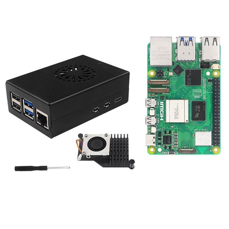T23C untuk Kit Pemula Irasptek - Raspberry Pi 5 8Gb Board ulasan dan harga